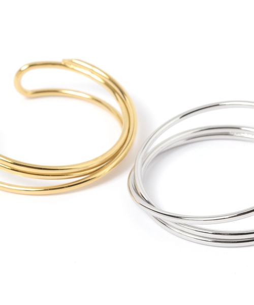 studio CLIP（スタディオクリップ）の「【daily CLIP】ステンレスレイヤーアークバングル（バングル/リストバンド・レディース・その他2/その他1・FREE）」の9枚目の写真