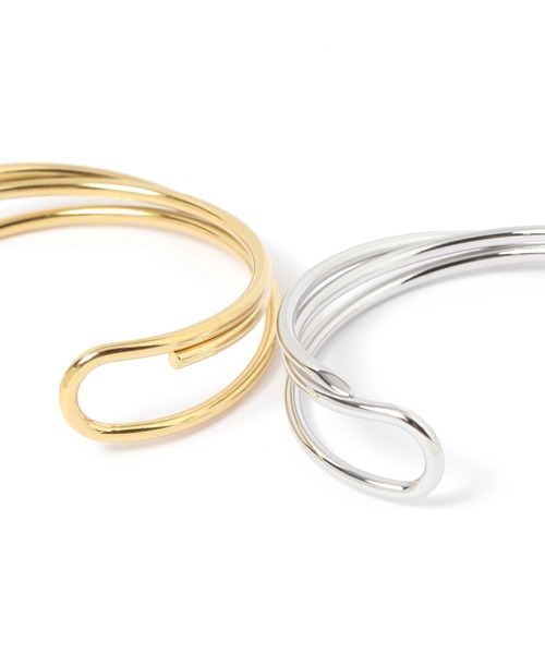 studio CLIP（スタディオクリップ）の「【daily CLIP】ステンレスレイヤーアークバングル（バングル/リストバンド・レディース・その他2/その他1・FREE）」の10枚目の写真