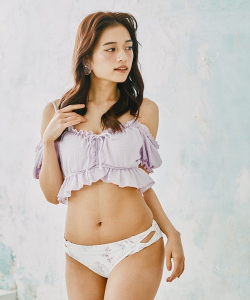 LYFT 水着 Sサイズ ミントカラー M-SP-1076 雑誌non-no 7・8月合併号掲載】軽い着け心地でしっかり盛れる【楽盛り