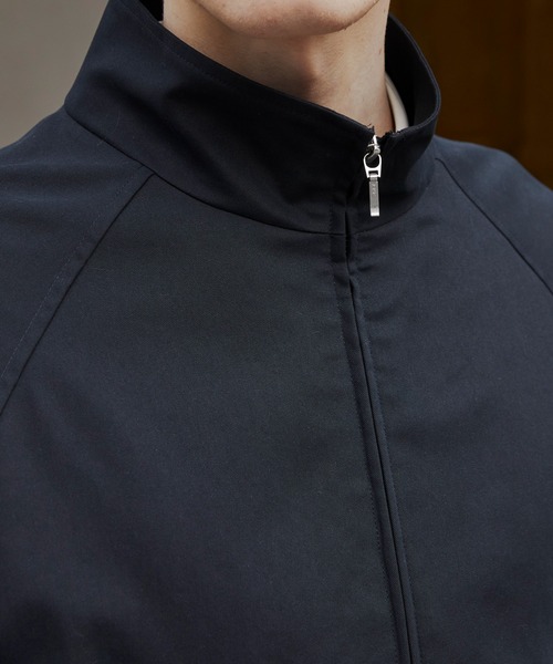 PUBLIC TOKYO（パブリックトウキョウ）の「【再入荷なし】スタンドカラージップアップブルゾン 　/２WAY/春服/ジャケット/ハリントン/ラグラン（ブルゾン・メンズ・ブラック/ベージュ・1/2）」の17枚目の写真