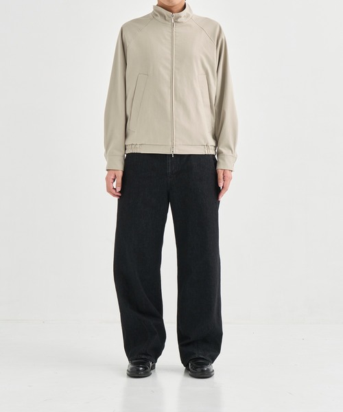 PUBLIC TOKYO（パブリックトウキョウ）の「【再入荷なし】スタンドカラージップアップブルゾン 　/２WAY/春服/ジャケット/ハリントン/ラグラン（ブルゾン・メンズ・ブラック/ベージュ・1/2）」の20枚目の写真