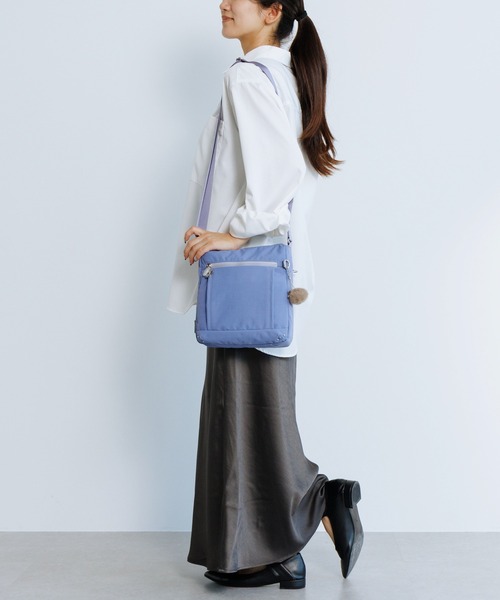 Kanana project(カナナプロジェクト)の「ショルダーバッグ PJ8-3rd LTD ブリーズライト 3L 限定モデル 20133(ショルダーバッグ・レディース・ベージュ/ブルーパープル・FREE)」の7枚目の写真