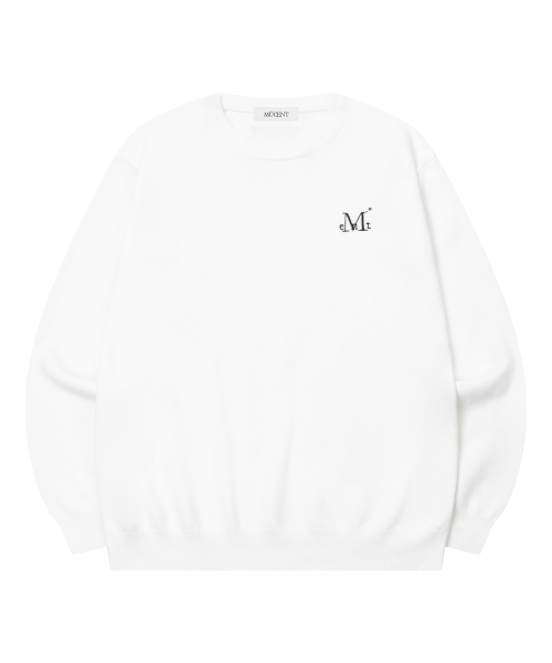 MUCENT(ムセント)の「アドリアンバッグレザー ルーズフィットニット 男女共用 (4カラー)(ニット/セーター・レディース・グレー/ブラック/ネイビー/ホワイト・FREE)」の16枚目の写真