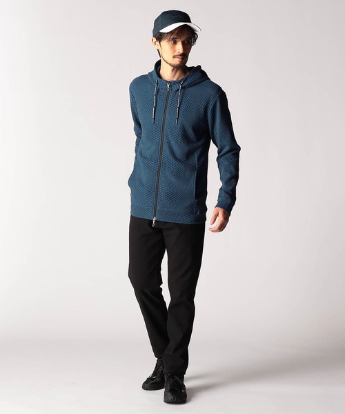 NICOLE CLUB FOR MEN（ニコルクラブフォーメン）の「5パネルキャップ（ハット・メンズ・ネイビー×ホワイト/ブラック・FREE）」の12枚目の写真