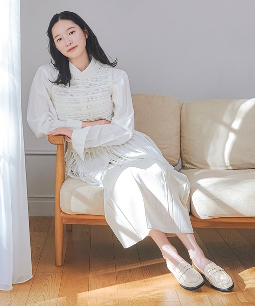 WA ORiental TRaffic（ダブルエーオリエンタルトラフィック）の「軽量 ソフト ローファー /62116（パンプス・レディース・ブラック/カーキ/ベージュ・34/35/36/37/38/39/40/41/42/33/43）」の8枚目の写真