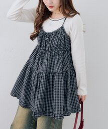 Another Branch olive des olive（アナザーブランチオリーブデオリーブ）の「ティアードチュニックワンピース（チュニック）」