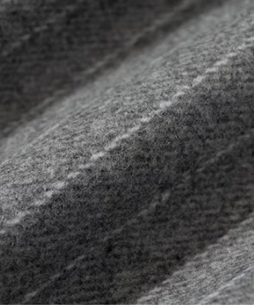 U:UME（ユーム）の「Plaid and Stripe Patchwork Jacket（その他アウター・メンズ・ブラック・MEDIUM/LARGE/X-LARGE/XX-LARGE）」の2枚目の写真