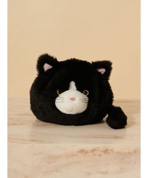 SNIDEL（スナイデル）の「キャットポーチ（ポーチ・レディース・グレイッシュベージュ/ブラック/アイボリー・F）」の3枚目の写真