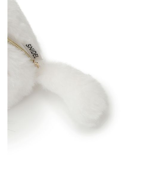 SNIDEL（スナイデル）の「キャットポーチ（ポーチ・レディース・グレイッシュベージュ/ブラック/アイボリー・F）」の9枚目の写真