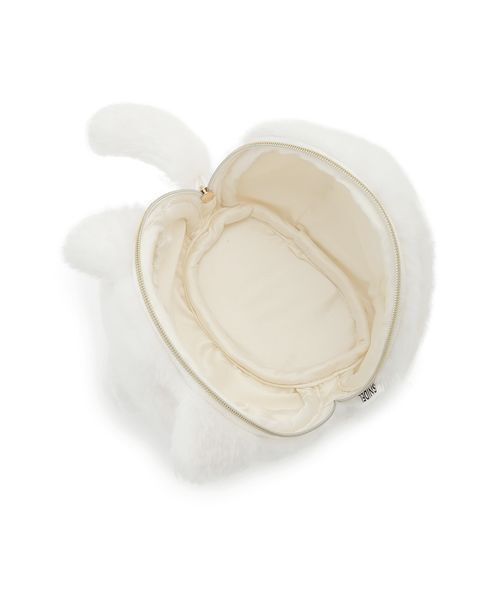 SNIDEL（スナイデル）の「キャットポーチ（ポーチ・レディース・グレイッシュベージュ/ブラック/アイボリー・F）」の10枚目の写真