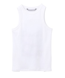 COTTON RIB BACK STRAP TANK-TOP