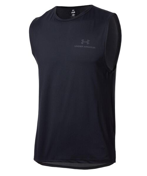 UNDER ARMOUR(アンダーアーマー)の「UAバニッシュ エナジー スリーブレス シャツ(トレーニング/メンズ)(タンクトップ・メンズ・ブラック・M/XL/L/S/3XL/2XL)」の4枚目の写真