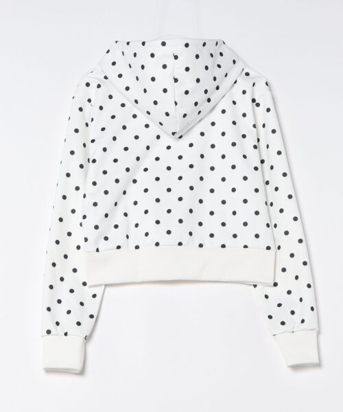 Ritzy(リッツィー)の「ドットパーカー フード付きトップス(パーカー・レディース・ホワイト・M/L/S)」の14枚目の写真