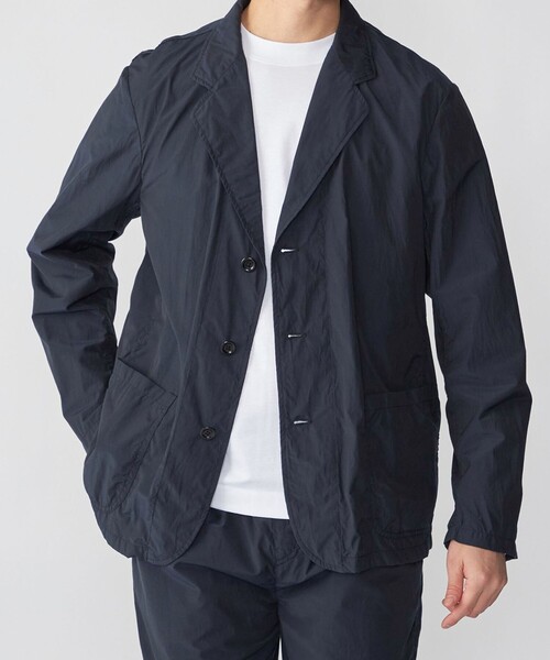 SHIPS（シップス）の「SHIPS: FAbRICA ジャケット（テーラードジャケット・メンズ・ベージュ/コバルトブルー・LARGE/MEDIUM/SMALL）」の2枚目の写真