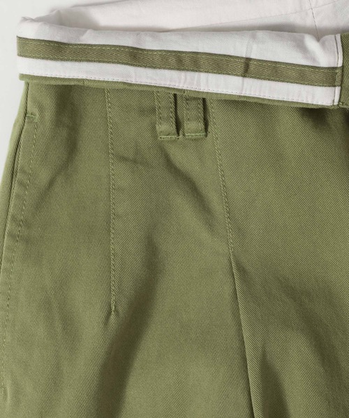 mysty woman（ミスティウーマン）の「2WAYチノクロスパンツ 666540（チノパンツ・レディース・ベージュ/カーキ・SMALL/MEDIUM）」の21枚目の写真