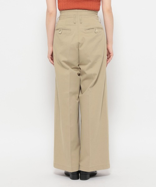 mysty woman（ミスティウーマン）の「2WAYチノクロスパンツ 666540（チノパンツ・レディース・ベージュ/カーキ・SMALL/MEDIUM）」の9枚目の写真