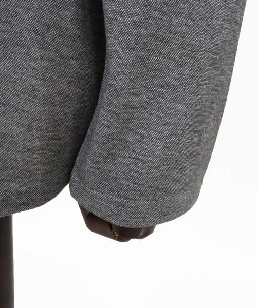 CAMBIO(カンビオ)の「mlt5598-ボートネックスラブロンT(HLCM0262)(Tシャツ/カットソー・メンズ・ブラック/グレー・M/L)」の19枚目の写真