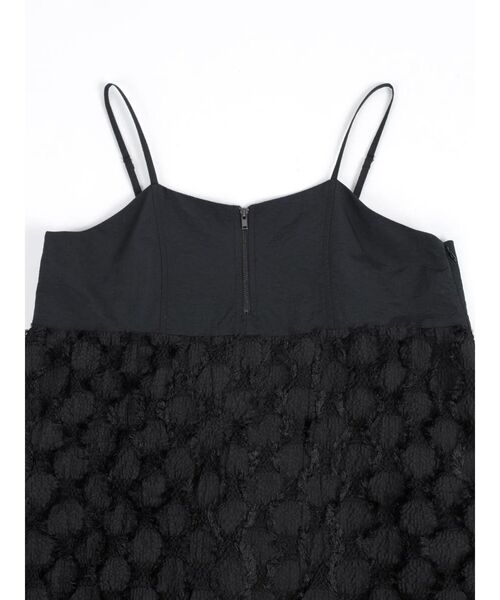 :ETHROF(イーサオブ)の「FRINGE SWITCH TIERED DRESS(ワンピース・レディース・ブラック・MEDIUM)」の15枚目の写真