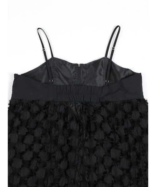 :ETHROF(イーサオブ)の「FRINGE SWITCH TIERED DRESS(ワンピース・レディース・ブラック・MEDIUM)」の16枚目の写真