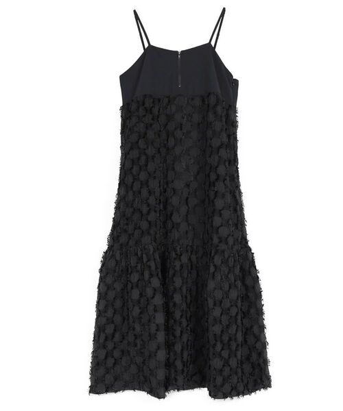 :ETHROF(イーサオブ)の「FRINGE SWITCH TIERED DRESS(ワンピース・レディース・ブラック・MEDIUM)」の14枚目の写真