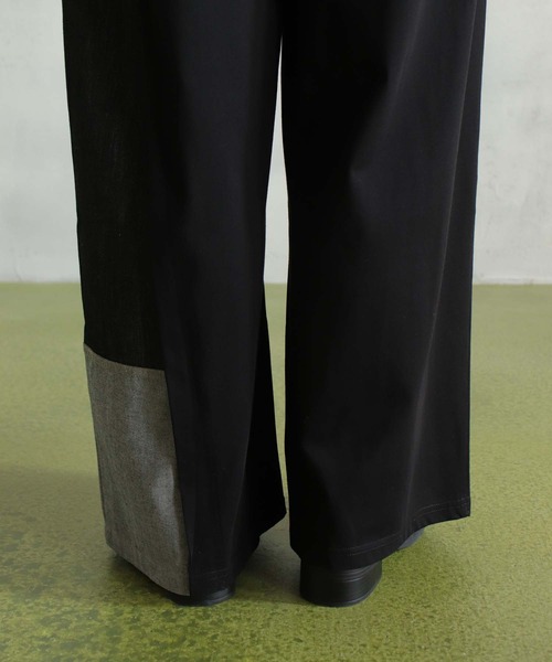 BITTOKO(ビットコ)の「カット×デニムパンツ(デニムパンツ・レディース・ブラック/ブルー・FREE)」の14枚目の写真