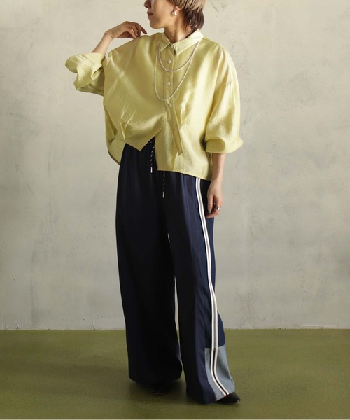 BITTOKO(ビットコ)の「カット×デニムパンツ(デニムパンツ・レディース・ブラック/ブルー・FREE)」の17枚目の写真