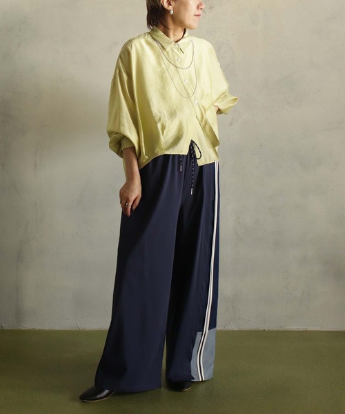 BITTOKO(ビットコ)の「カット×デニムパンツ(デニムパンツ・レディース・ブラック/ブルー・FREE)」の18枚目の写真