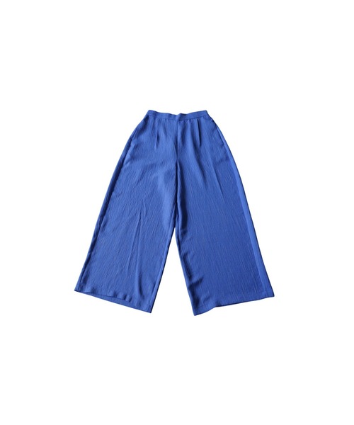 antiqua(アンティカ)の「ストライプ柄 ワイド イージーパンツ(その他パンツ・レディース・ブラック/グレー/ブルー・MEDIUM/LARGE)」の8枚目の写真