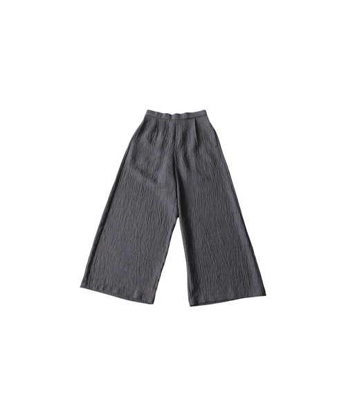 antiqua(アンティカ)の「ストライプ柄 ワイド イージーパンツ(その他パンツ・レディース・ブラック/グレー/ブルー・MEDIUM/LARGE)」の9枚目の写真