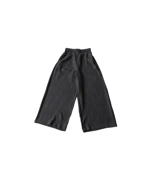 antiqua(アンティカ)の「ストライプ柄 ワイド イージーパンツ(その他パンツ・レディース・ブラック/グレー/ブルー・MEDIUM/LARGE)」の10枚目の写真