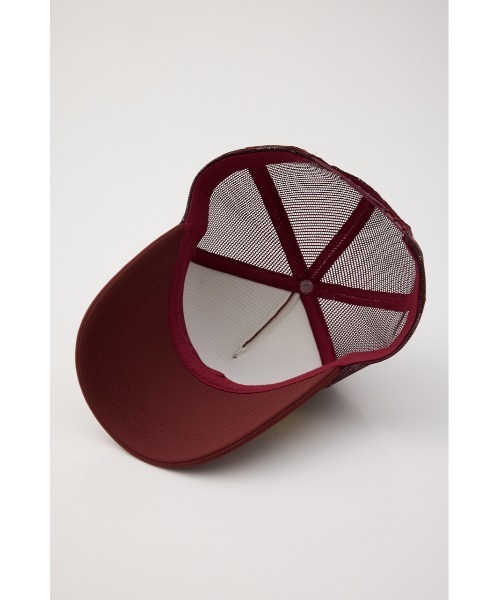 LAGUA GEM（ラグアジェム）の「LETTERING MESH キャップ（キャップ・レディース・バーガンディー/ブラック・FREE）」の13枚目の写真