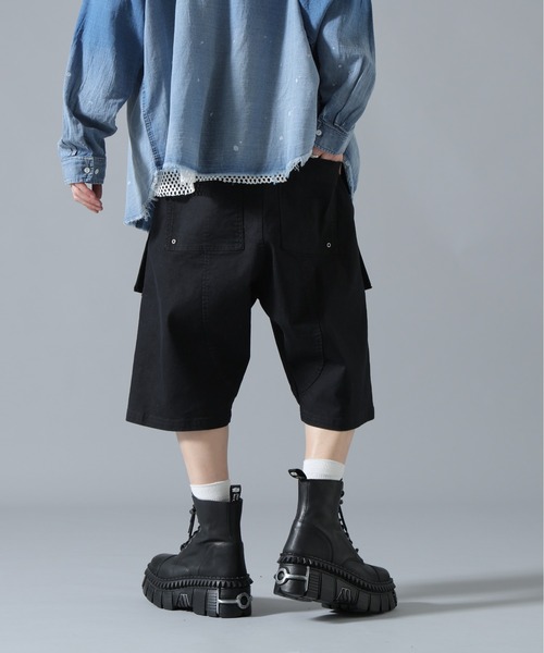 DANKE SCHON（ダンケシェーン）の「DankeSchon/ダンケシェーン/TCBLK SARROEL SHORTS（その他パンツ・メンズ・ブラック・L/M）」の9枚目の写真