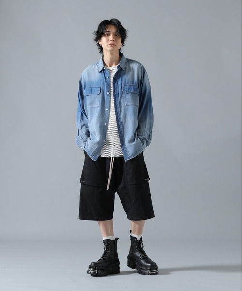 DANKE SCHON（ダンケシェーン）の「DankeSchon/ダンケシェーン/TCBLK SARROEL SHORTS（その他パンツ・メンズ・ブラック・L/M）」の2枚目の写真