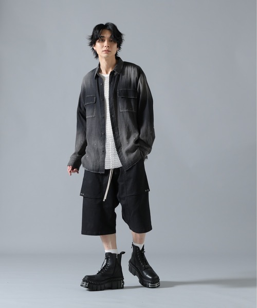 DANKE SCHON（ダンケシェーン）の「DankeSchon/ダンケシェーン/TCBLK SARROEL SHORTS（その他パンツ・メンズ・ブラック・L/M）」の4枚目の写真