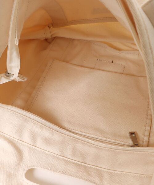 SALON de RUBAN（サロンドルヴァン）の「【SALON de RUBAN / サロン ド ルヴァン】 モンチッチ トートバッグ（トートバッグ・レディース・アイボリー/ピンク/ミント/ベージュ・FREE）」の7枚目の写真