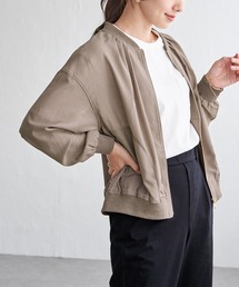 ikka（イッカ）の「【雑誌InRed5月号掲載】シアーリブブルゾン（ブルゾン）」