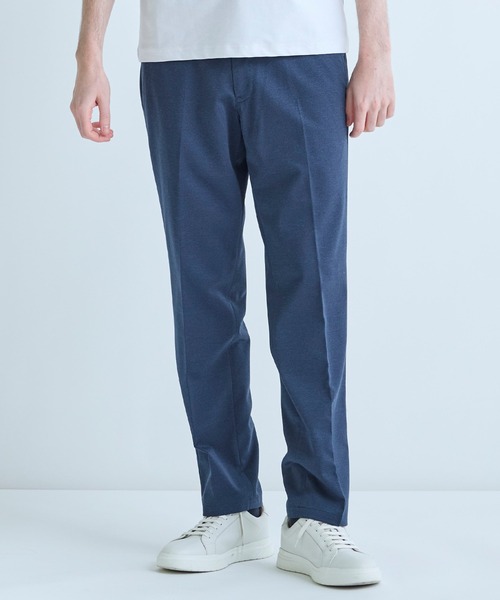 MEN'S BIGI（メンズビギ）の「【COVEROSS W/カバロスダブル】別注 リカバリーセットアップパンツ＜血行促進/抗酸化作用/遠赤外線効果＞（スラックス・メンズ・ベージュ/チャコールグレー/ネイビー・01/04/03/02）」の3枚目の写真