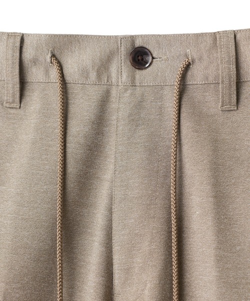 MEN'S BIGI（メンズビギ）の「【COVEROSS W/カバロスダブル】別注 リカバリーセットアップパンツ＜血行促進/抗酸化作用/遠赤外線効果＞（スラックス・メンズ・ベージュ/チャコールグレー/ネイビー・01/04/03/02）」の13枚目の写真