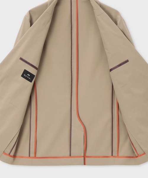 PS Paul Smith(ピーエスポールスミス)の「パフォーマンステクスチャー 2Bジャケット / 162700 EC2308(テーラードジャケット・メンズ・ネイビー/グレイッシュベージュ・MEDIUM/SMALL/L2/X-LARGE/LARGE)」の5枚目の写真