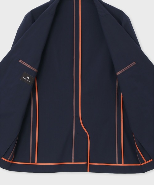 PS Paul Smith(ピーエスポールスミス)の「パフォーマンステクスチャー 2Bジャケット / 162700 EC2308(テーラードジャケット・メンズ・ネイビー/グレイッシュベージュ・MEDIUM/SMALL/L2/X-LARGE/LARGE)」の8枚目の写真