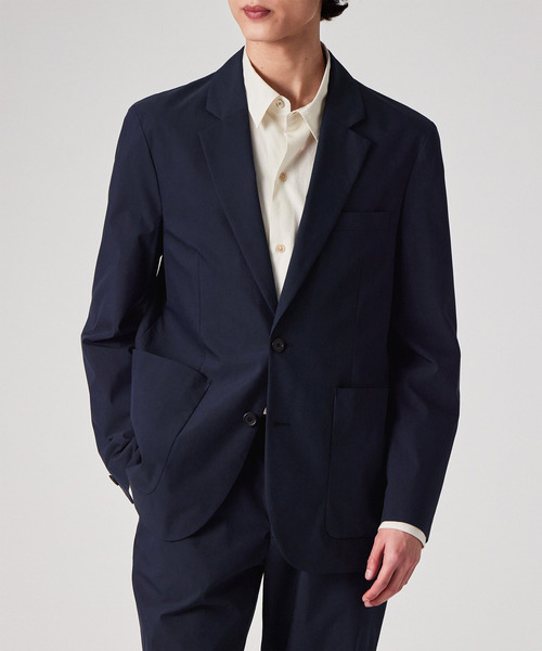 PS Paul Smith(ピーエスポールスミス)の「パフォーマンステクスチャー 2Bジャケット / 162700 EC2308(テーラードジャケット・メンズ・ネイビー/グレイッシュベージュ・MEDIUM/SMALL/L2/X-LARGE/LARGE)」の13枚目の写真