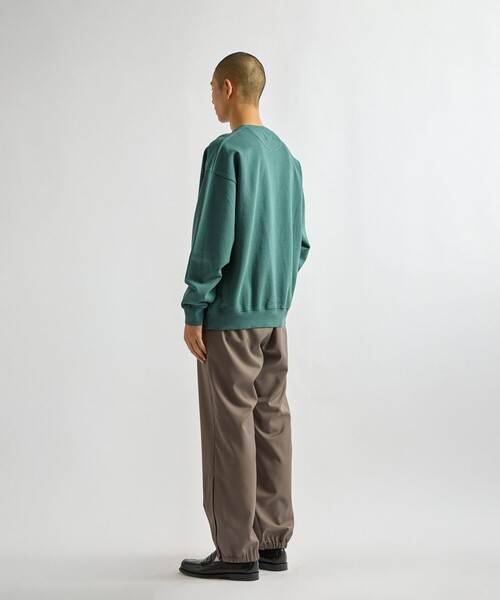 Saturdays NYC(サタデーズ ニューヨークシティ )の「Bowery Loofah Collar Sweatshirt(スウェット・メンズ・グリーン/グレー/ダークブラウン・S/M/L)」の15枚目の写真
