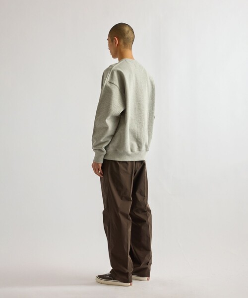 Saturdays NYC(サタデーズ ニューヨークシティ )の「Bowery Loofah Collar Sweatshirt(スウェット・メンズ・グリーン/グレー/ダークブラウン・S/M/L)」の9枚目の写真