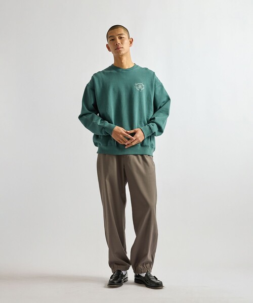 Saturdays NYC(サタデーズ ニューヨークシティ )の「Bowery Loofah Collar Sweatshirt(スウェット・メンズ・グリーン/グレー/ダークブラウン・S/M/L)」の20枚目の写真