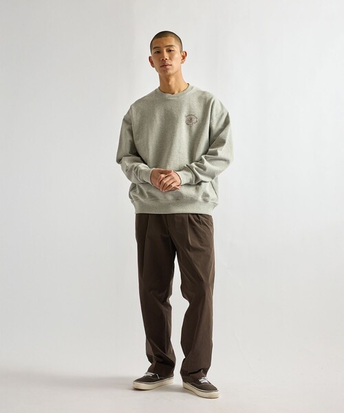 Saturdays NYC(サタデーズ ニューヨークシティ )の「Bowery Loofah Collar Sweatshirt(スウェット・メンズ・グリーン/グレー/ダークブラウン・S/M/L)」の17枚目の写真