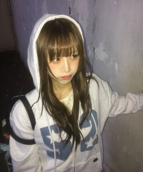 AMESWORLDWIDE（アメスワールドワイド）の「52 APPLIQUE HOODIE ZIP UP LIGHT GREY（パーカー・レディース・その他・LARGE/MEDIUM/SMALL）」の15枚目の写真