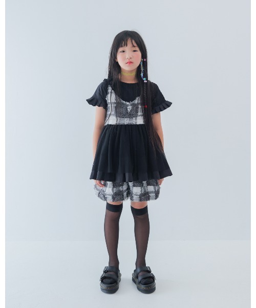unica(ユニカ)の「フリンジカラーポケットショートパンツ(その他パンツ・キッズ・マスタード/ホワイト系その他/ブラック・L/XL)」の17枚目の写真