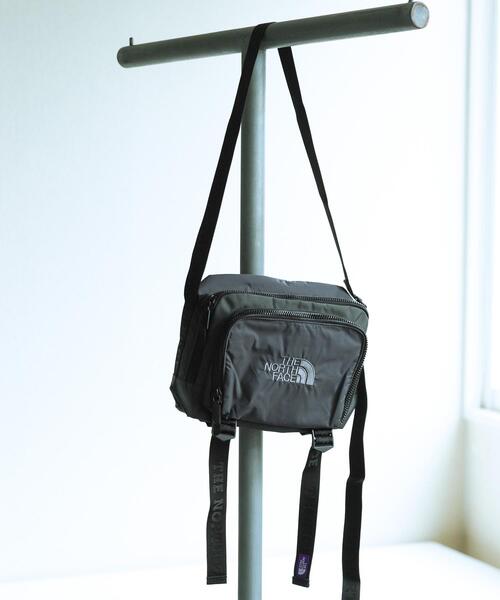 THE NORTH FACE PURPLE LABEL（ザ ノースフェイス パープルレーベル）の「THE NORTH FACE PURPLE LABEL　CDR NYLON SHOULDER BAG（ショルダーバッグ・メンズ・ブラック/ネイビー/ダークグレー・ONE）」の3枚目の写真