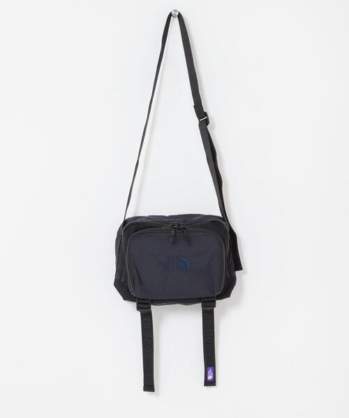 THE NORTH FACE PURPLE LABEL（ザ ノースフェイス パープルレーベル）の「THE NORTH FACE PURPLE LABEL　CDR NYLON SHOULDER BAG（ショルダーバッグ・メンズ・ブラック/ネイビー/ダークグレー・ONE）」の6枚目の写真