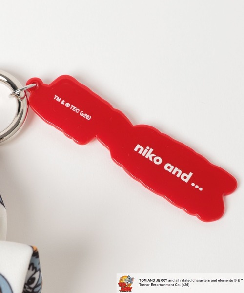 niko and...（ニコアンド）の「【トムとジェリー】コラボチャーム付きシュシュ（シュシュ・レディース・グレー/ホワイト/ブルー・0）」の19枚目の写真